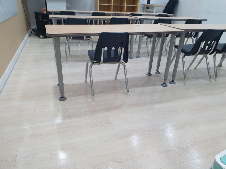 서초구어학원청소 주5회 현장 사진